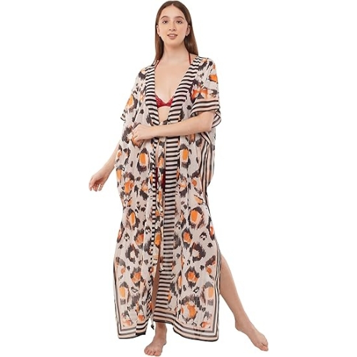 Art Of Creation Women Kaftan Dress Tunic Long Maxi Plus Size